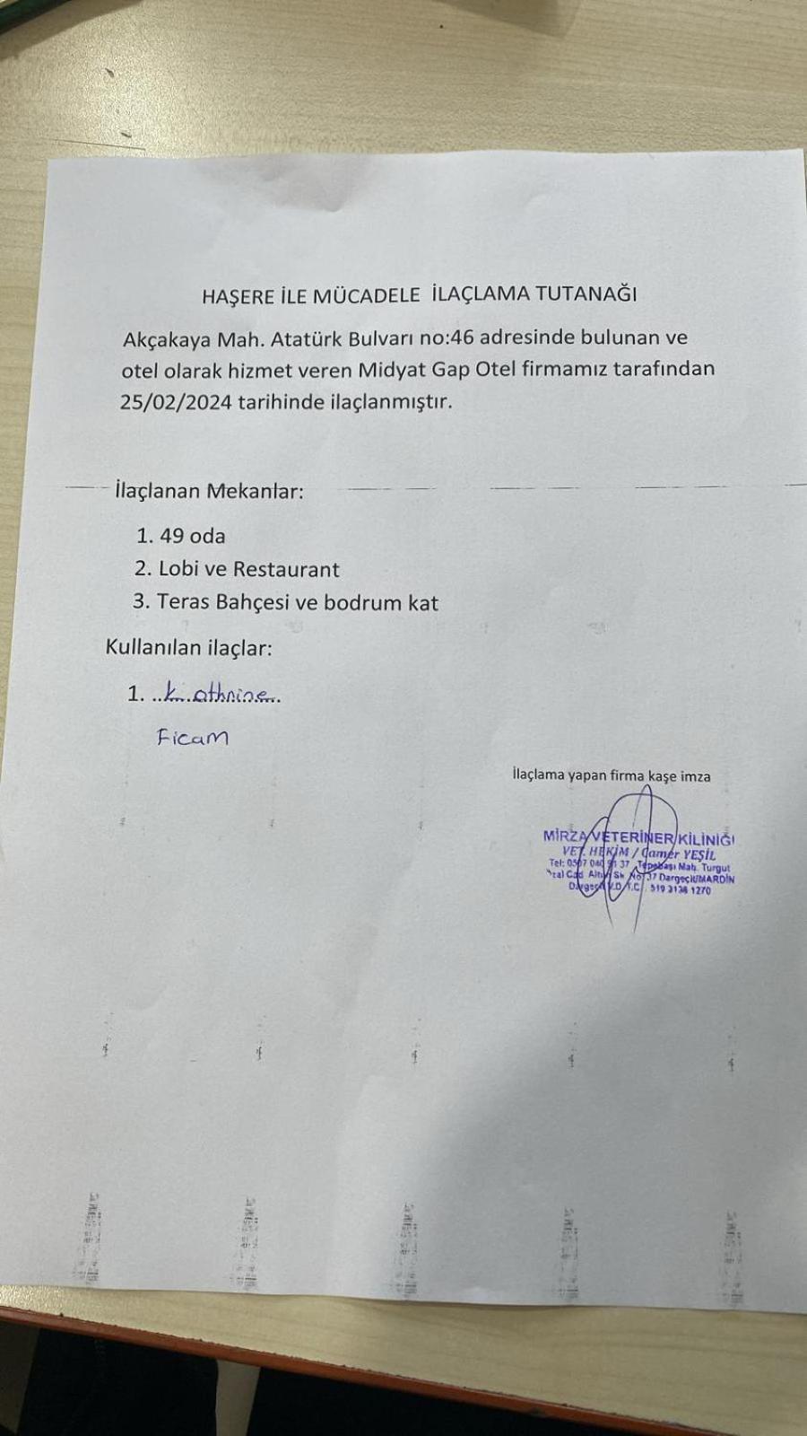 Midyat Gap Hotel Екстер'єр фото